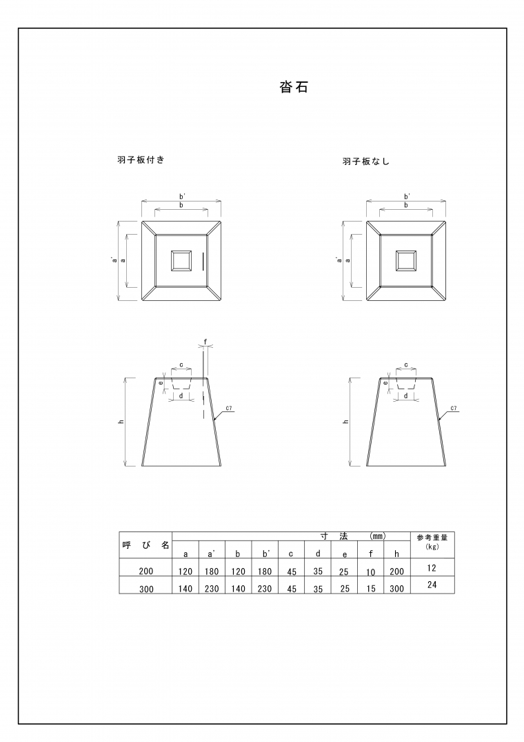 沓石